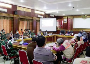 Bupati Pimpin Rakor Pembentukan Satgas Penanganan Covid-19
