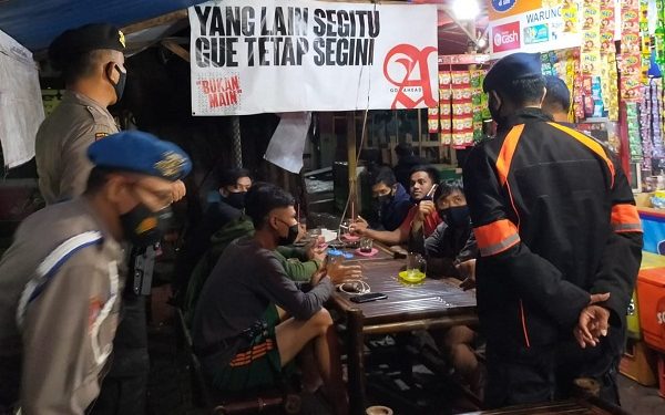 Polres Ciko Gelar Patroli Gabungan Antisipasi Kriminalitas dan Sosialisasi Prokes
