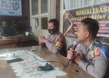 Lewat Radio, Sat Lantas Polres Majalengka Sosialisasikan OKL 2021