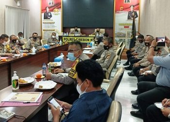 Gelar Rapat Terbatas, Inilah Visi Misi Kapolres Ciko M. Fahri Siregar