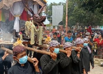 Inilah Asal Usul Buyut Gruda yang Rutin Diarak Saat Perhelatan Muludan Gegesik