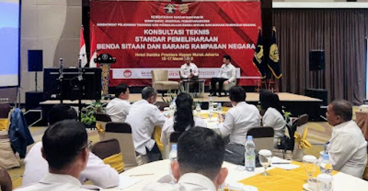 Kepala Rupbasan Cirebon Ikuti Konsultasi Teknis Standar Pemeliharaan Basan Baran Tahun 2023